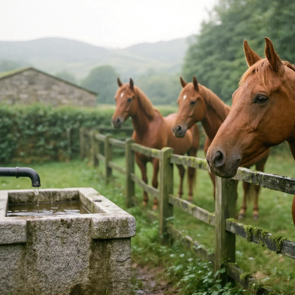 Pension pour chevaux à Sainte-Féréole, Corrèze